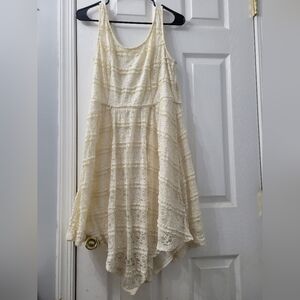 Mossimo Supply Co. Cream Lace Dress